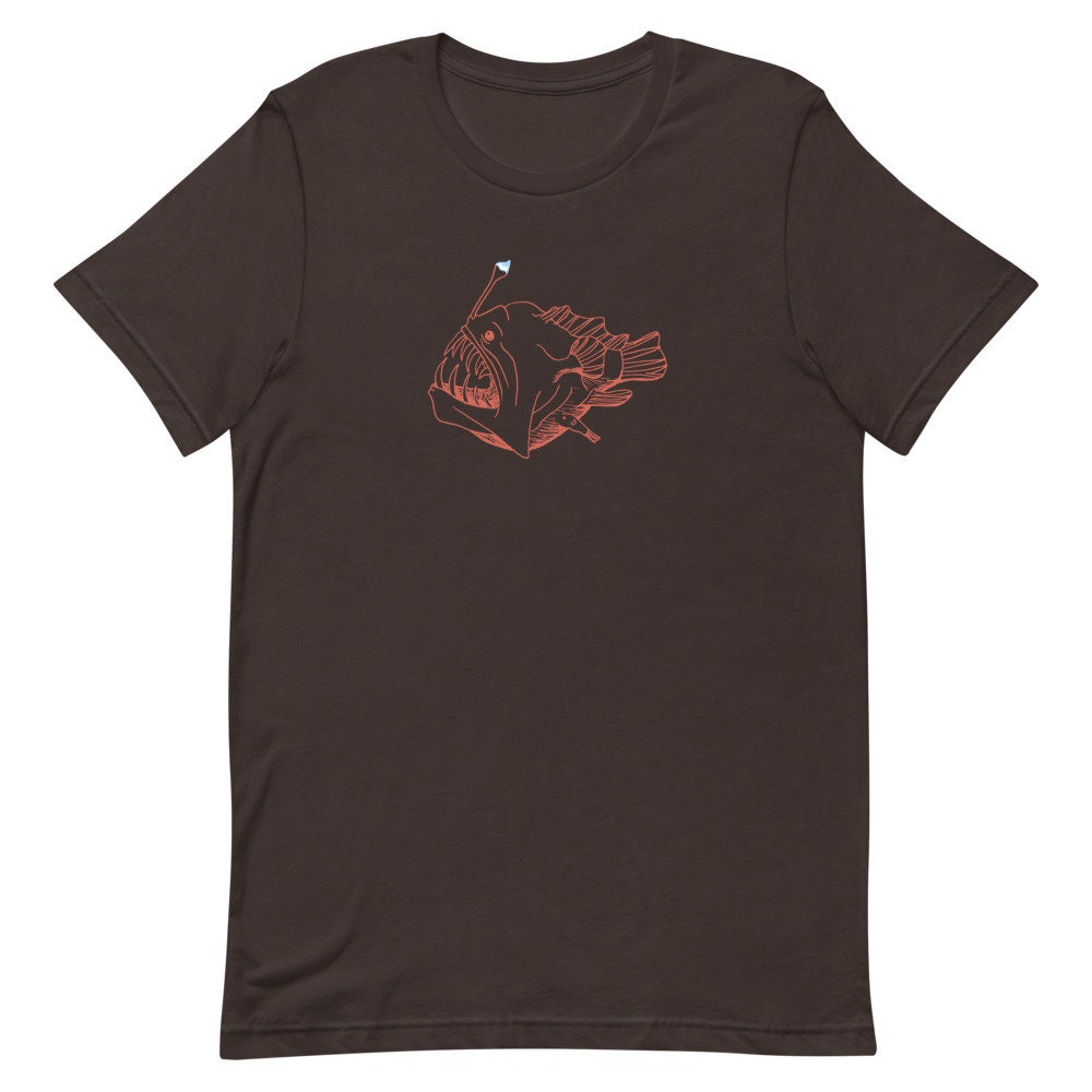 Anglerfish T-Shirt / Deep Sea Creature Tee