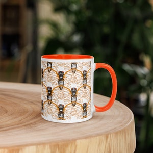 Cicada Mug with Color Inside