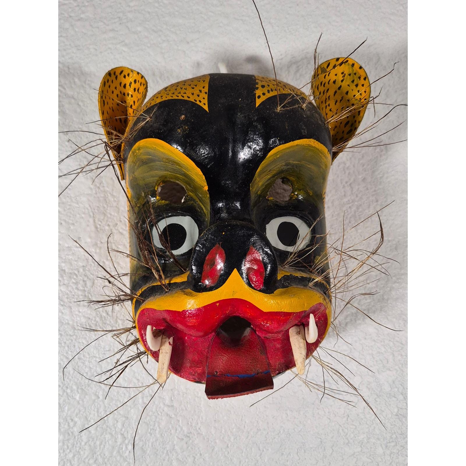 Mexican jaguar mask - Etsy 日本