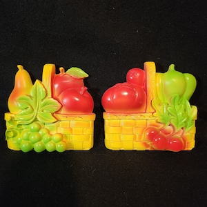 Vintage Chalkware Vegetables - Etsy