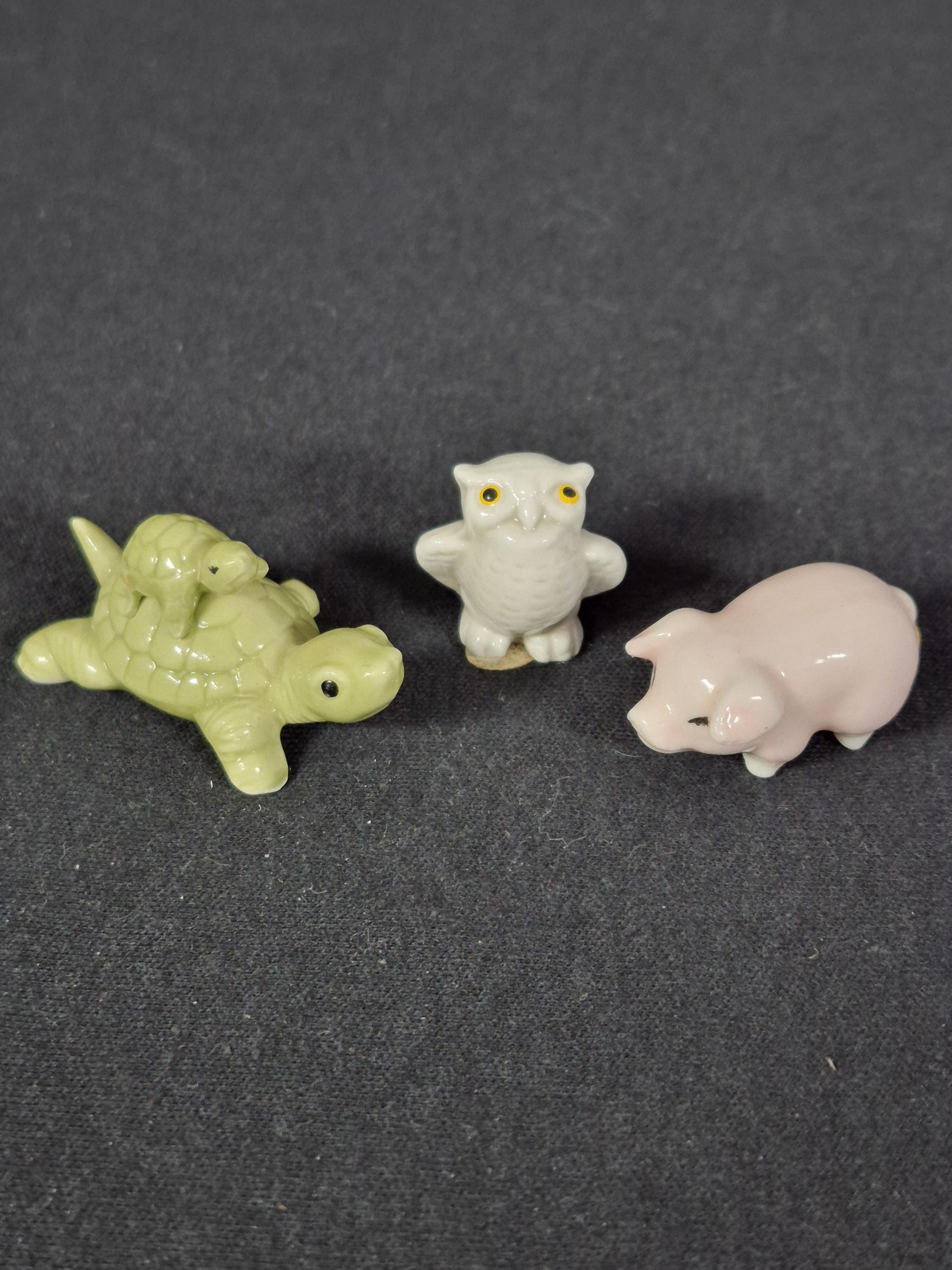 小さな魔女の棲家 ～trulli～ フリュスターン地区 お家オブジェ 粘土 Vintage Bug House Japan Miniature Ceramic Figurines - Buyer's