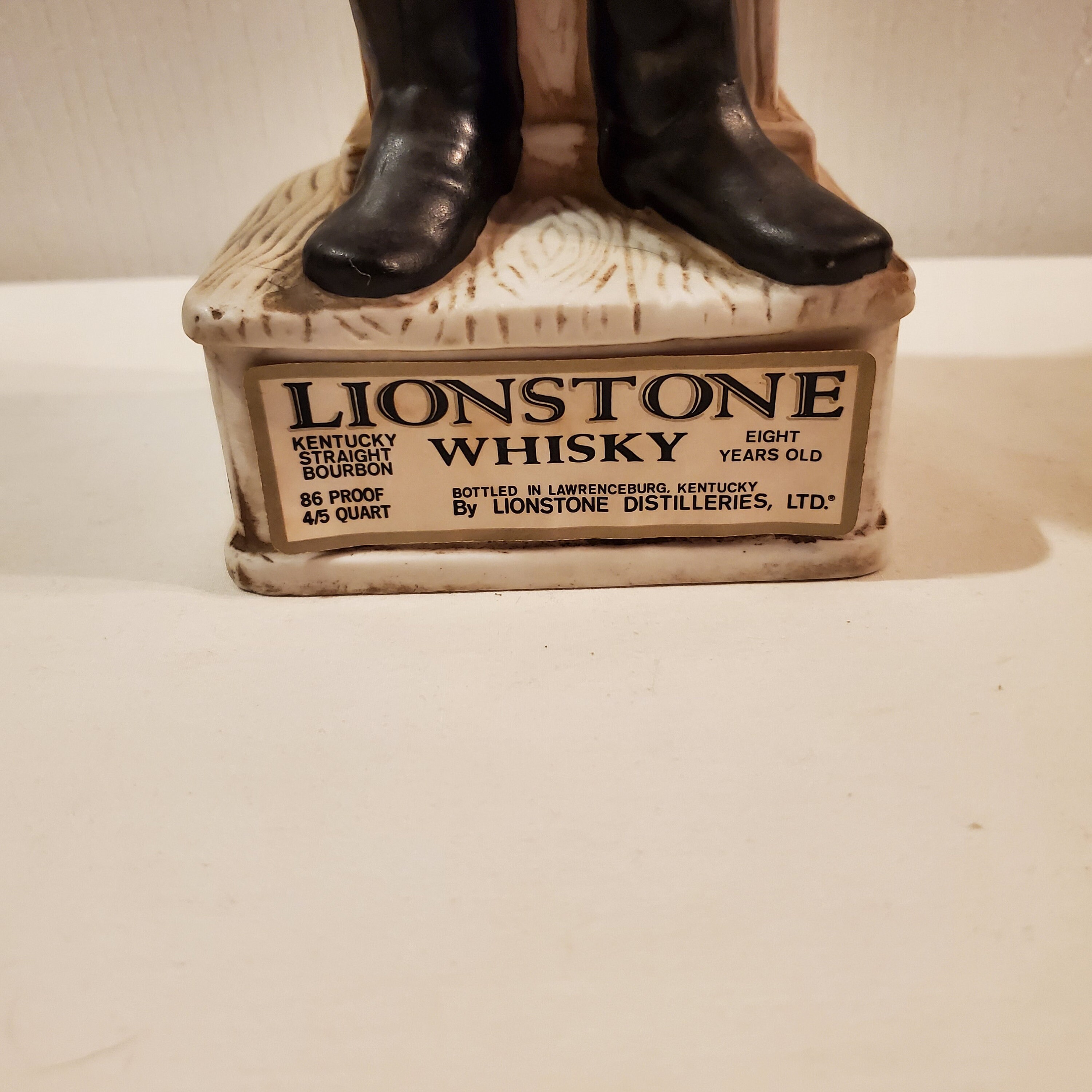 1969 Lionstone Whisky Decanter Circuit Riding Judge Etsy