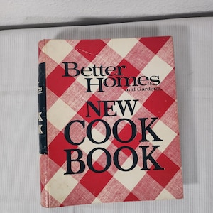 Better Homes and Gardens New Cook Book - 1970&#39;s