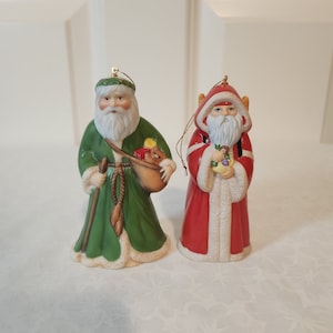 Franklin Mint Santa&#39;s of the Nations Ceramic Ornament - Buyer&#39;s Choice