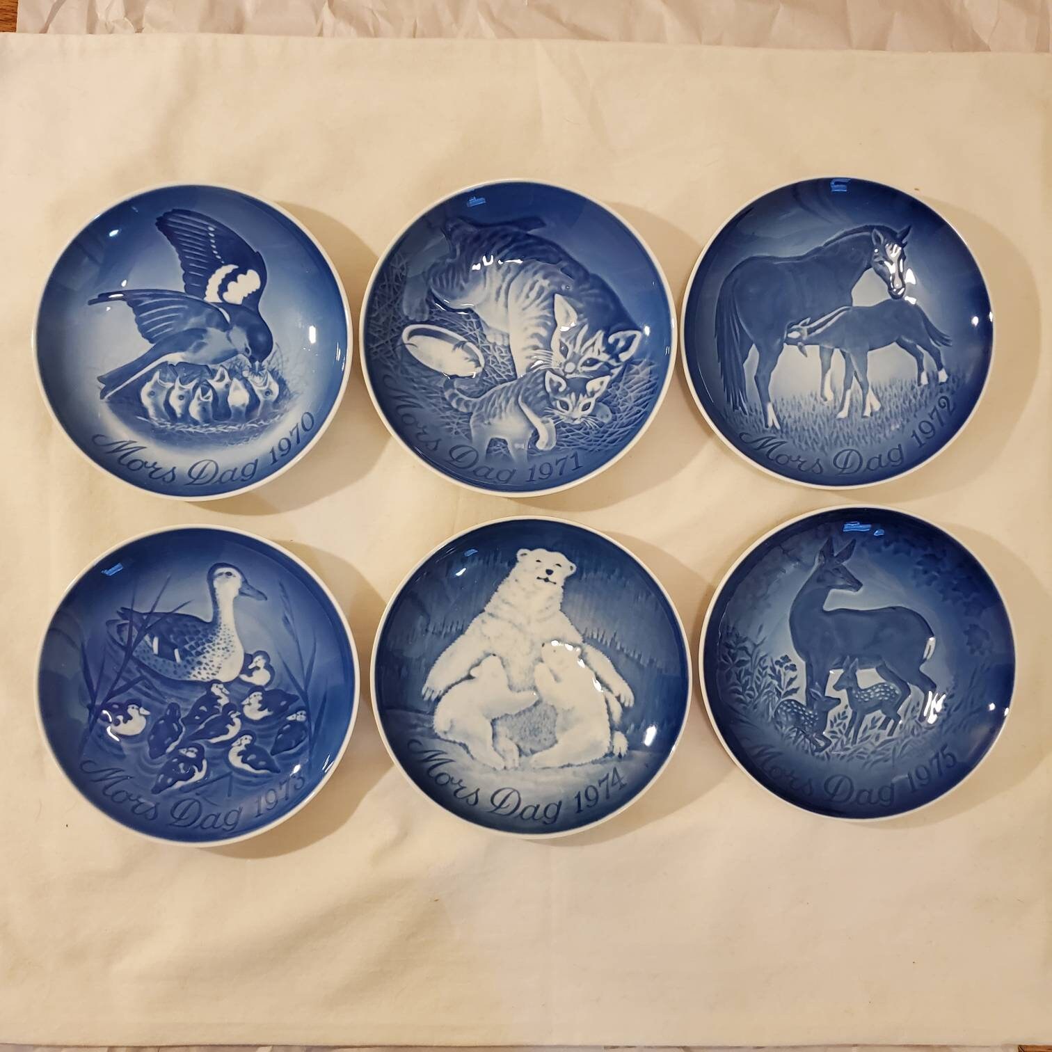 Bing & Grondahl Mother's Day Plate – Vintage Danish Porcelain