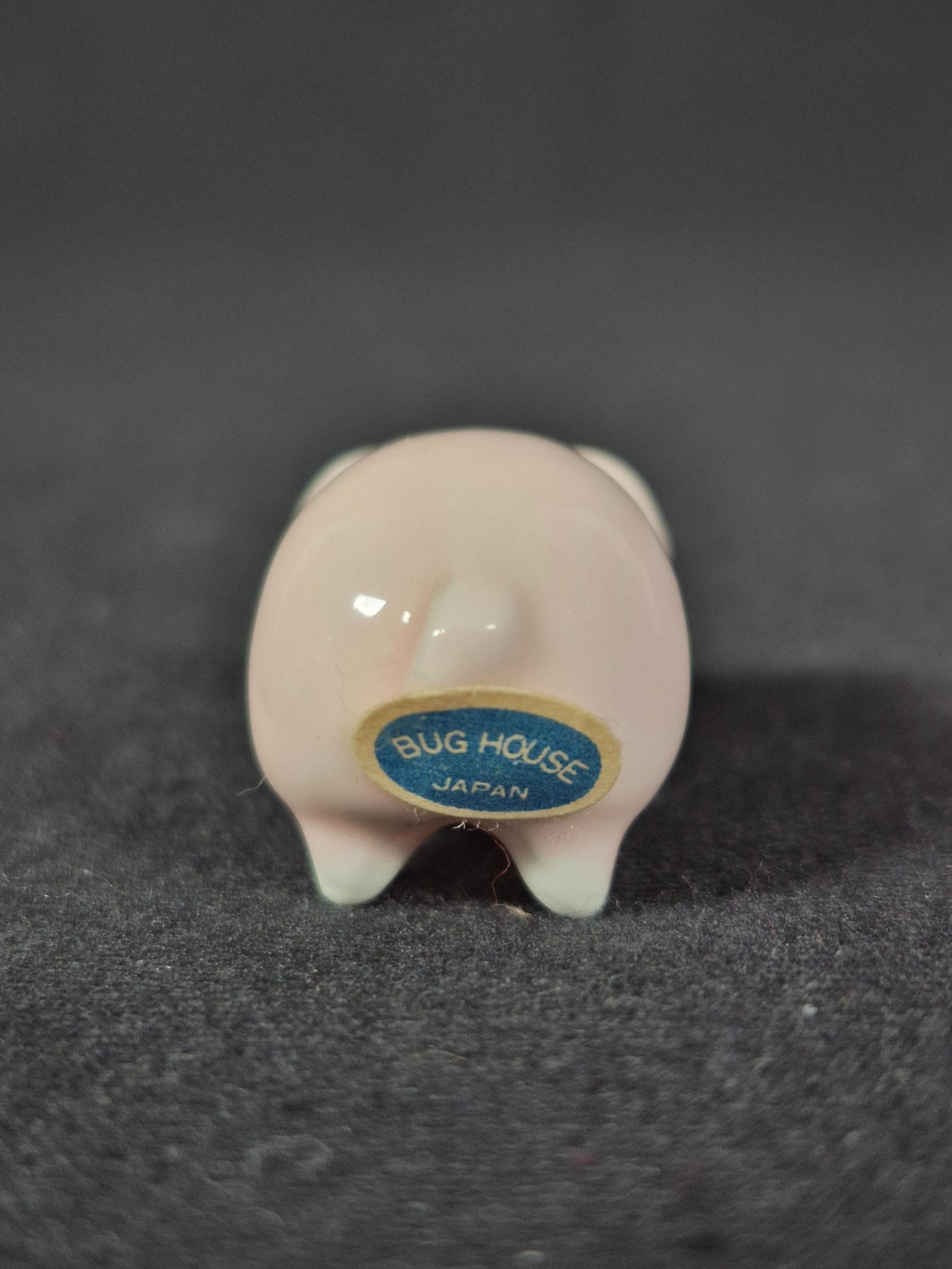Vintage Bug House Japan Miniature Ceramic Figurines - Buyer's