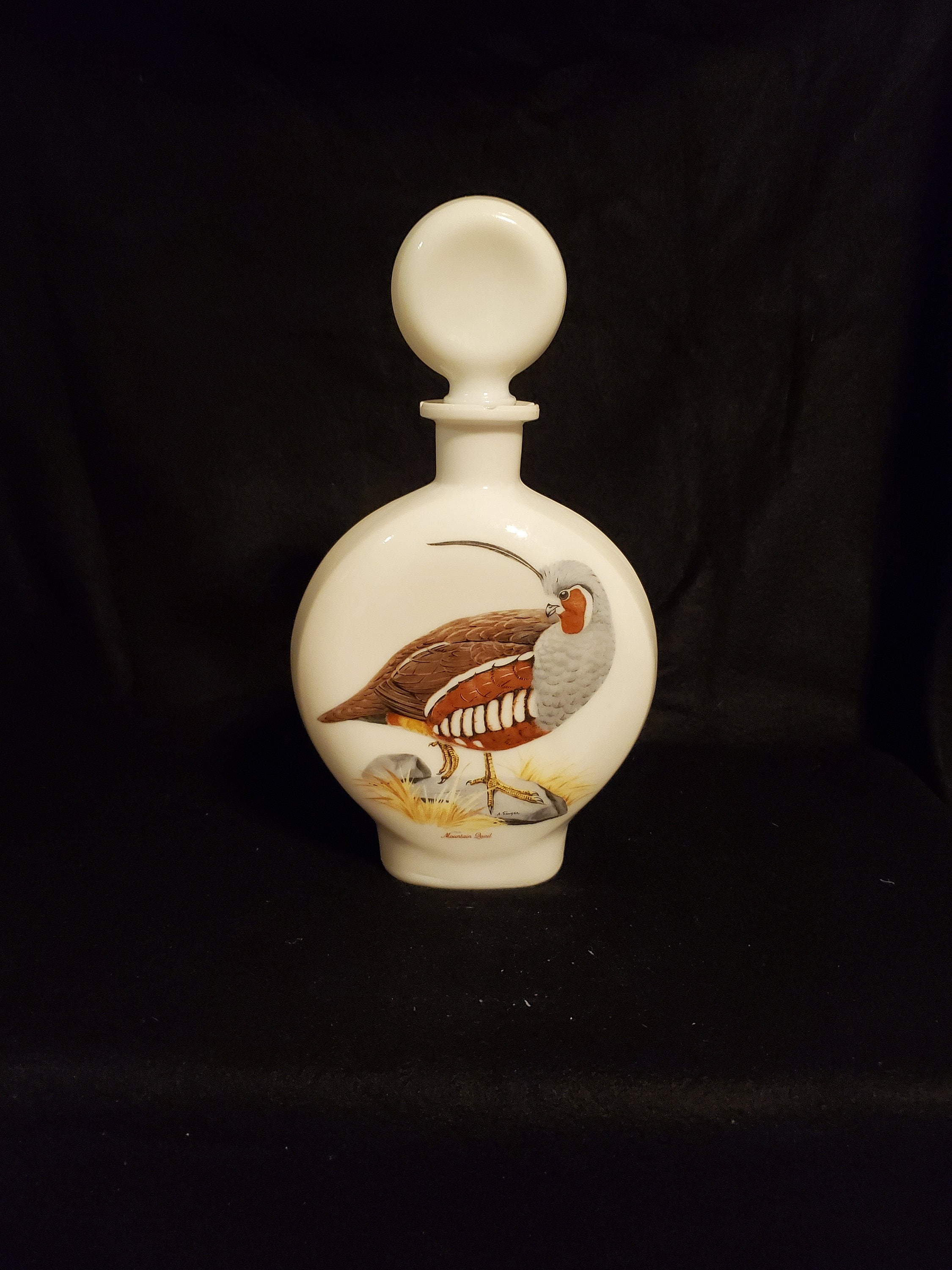 1969 Canadian Whiskey Decanter - Art by A. Singer Edition No