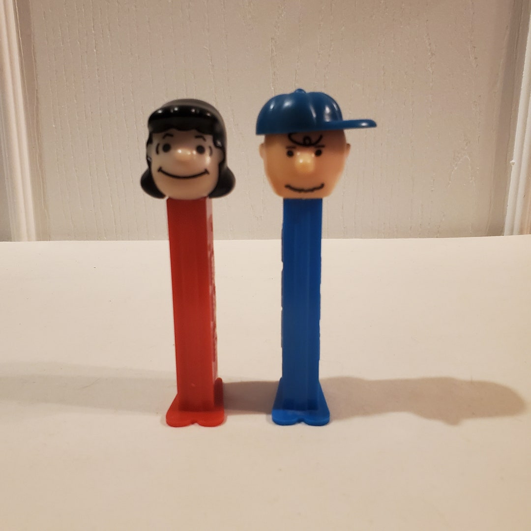 Charlie Brown and Lucy From the Peanuts Gang Pez Dispensers 1966 - Etsy