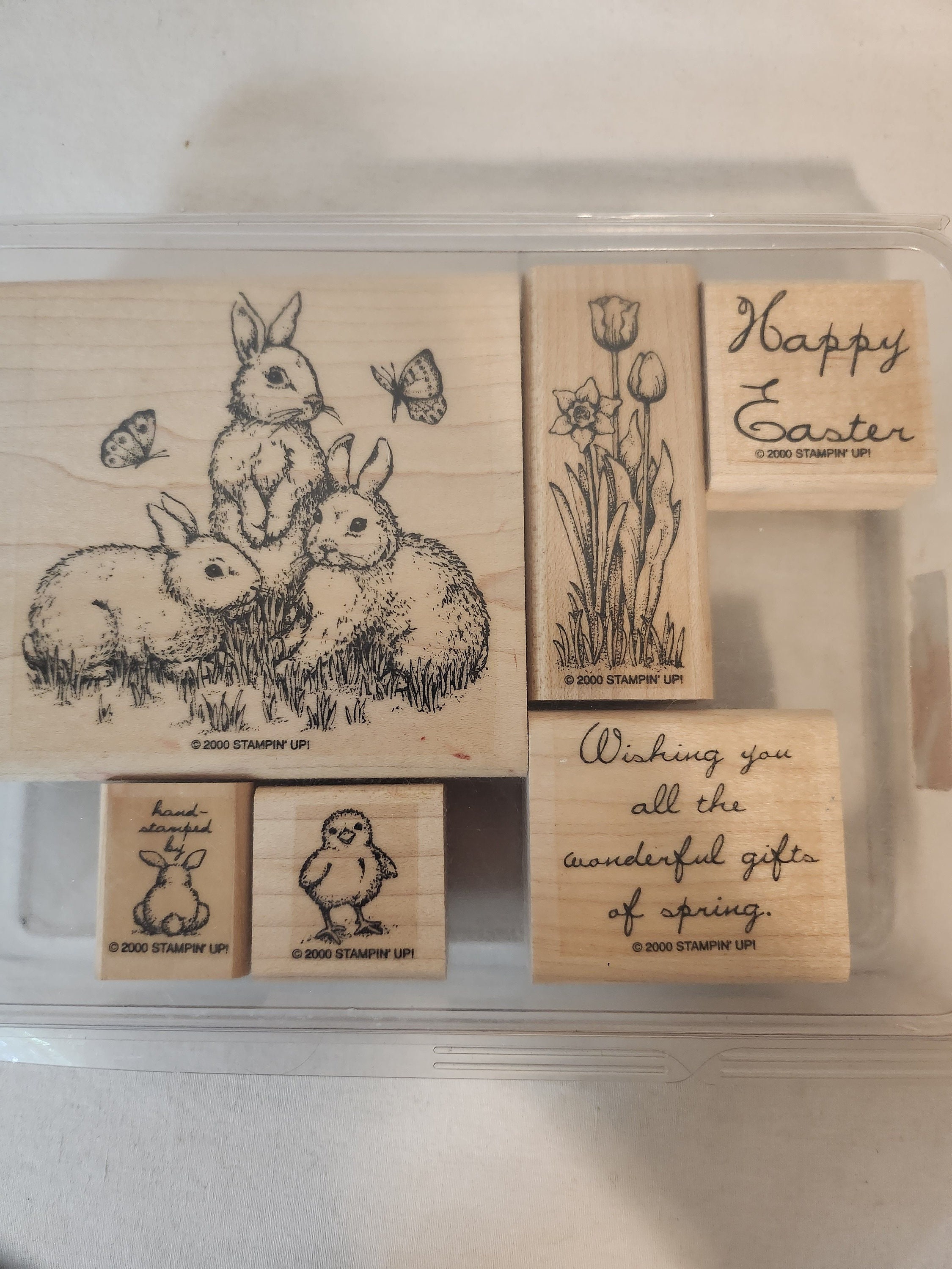 Stampin Up Gifts Of Spring Stampin' UP Thank You Card – Stamping Mom