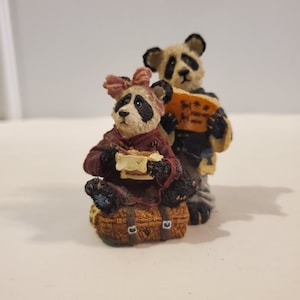 Boyds Bears and Friends - #2433 Hsing Hsing and Ling Ling Wongbruin Carryout 1999 Noah&#39;s Ark Series #2