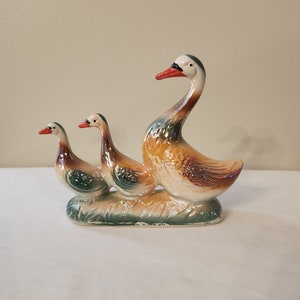 Lusterware Familie der Enten oder Gänse - Made in Brasilien