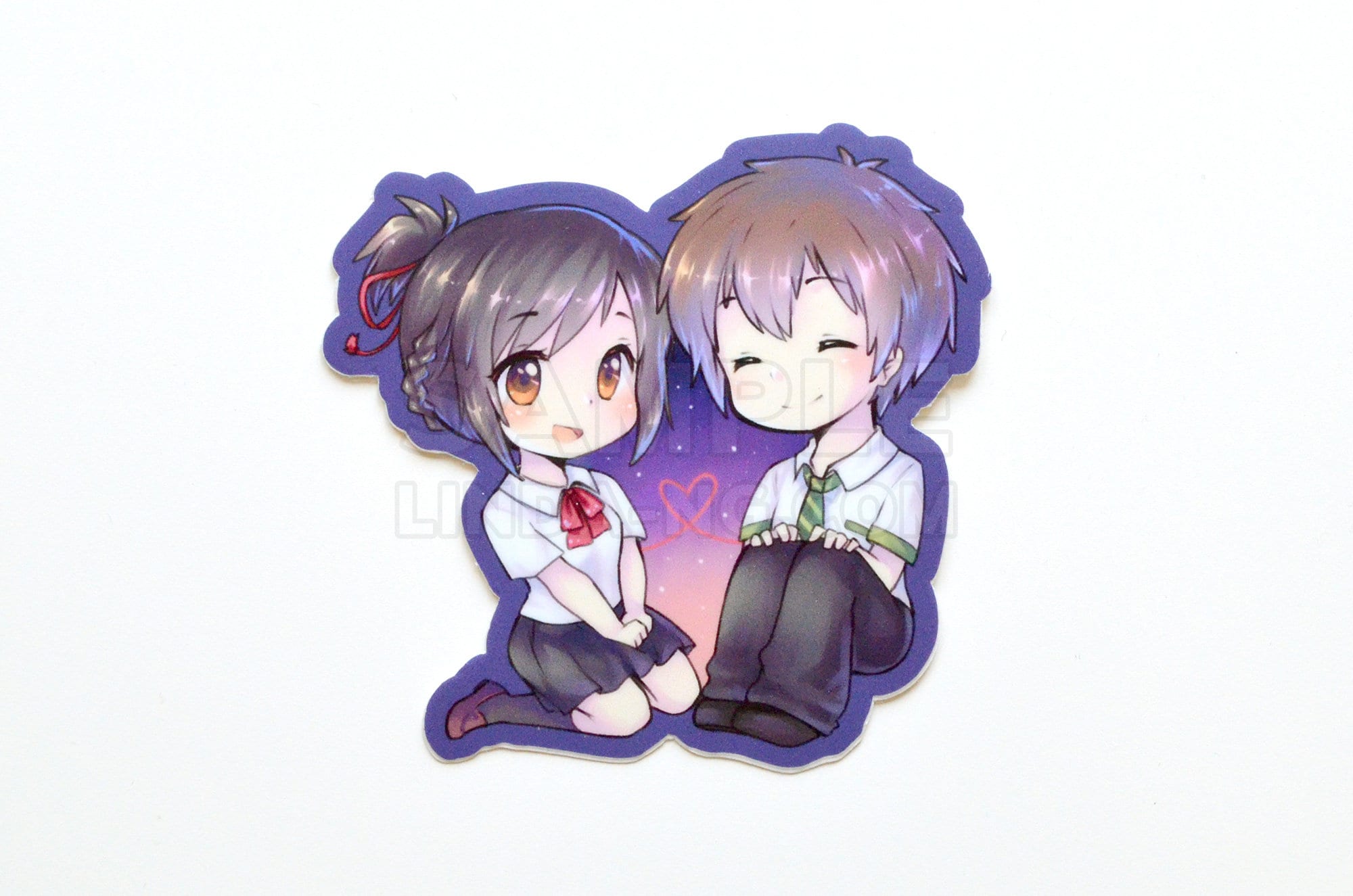 kimi no na wa anime characters  Magnet for Sale by cutemakerotart