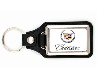 JIYUE Genuine Leather Car Logo Keychain Suit for Cadillac ATS CTS EXT SRX XTS XLR Sedan ELR Key Chain Keyring Family Present for Man and Woman,Brown(1pcs) JIYUE Genuine Leather Car Logo Keychain Suit for Cadillac ATS CTS EXT SRX XTS XLR Sedan ELR Key Chain Keyring Family Present for Man and Woman,Brown(1pcs)