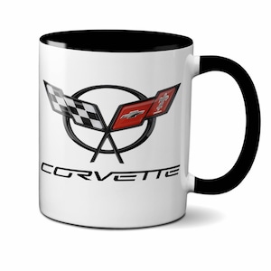 Corvette Coffee Mug, Fathers Day Gift, Chevy, Chevrolet, Birthday Gift, 11oz