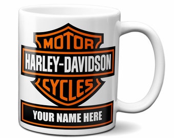 HARLEY DAVIDSON Hot & Cold MUG & CUP Drinkware SET Auth/Licensed NEW IN GIFT BOX