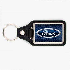 Ford Blue Oval Keychain F-150 F-250 F-350 Mustang Fusion