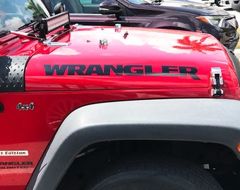 Jeep Wrangler JL 2Pcs Fender Badge Overlay Decal Matte Carbon Fiber For 2018