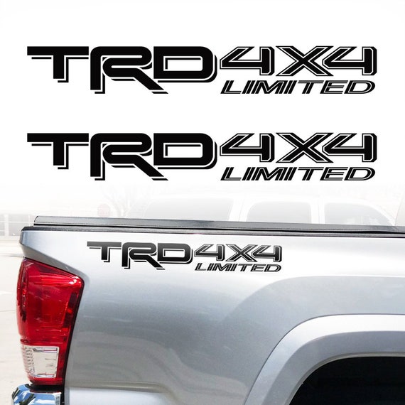 TRD PUNISHER EDITION Decals Toyota Tacoma Tundra Truck Vinyl Stickers 2