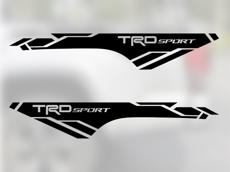 TRD Sport Stickers Decals fit Tacoma 13-19 Off Road 4x4 Truck image 6.