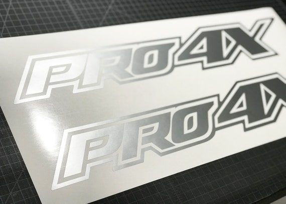 nissan titan pro 4x decals