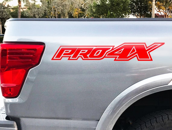 nissan titan pro 4x decals