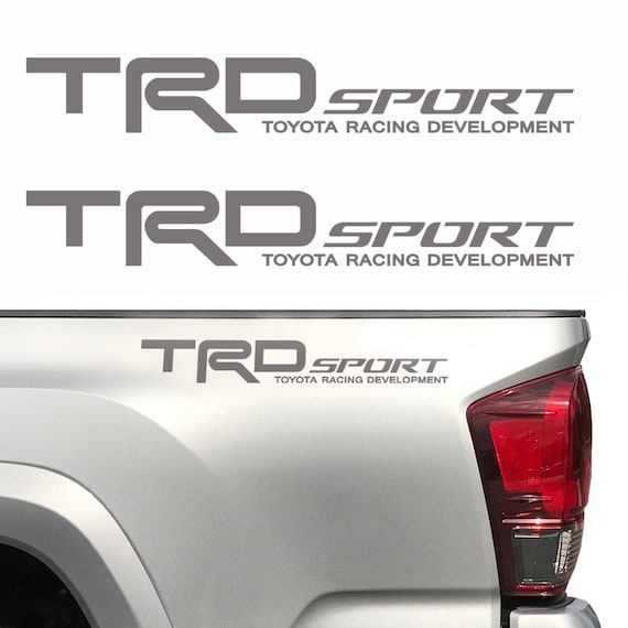 Toyota TRD Tundra Sport Racing Tacoma Decals Vinyl Sticker Decal 2016 2017 B