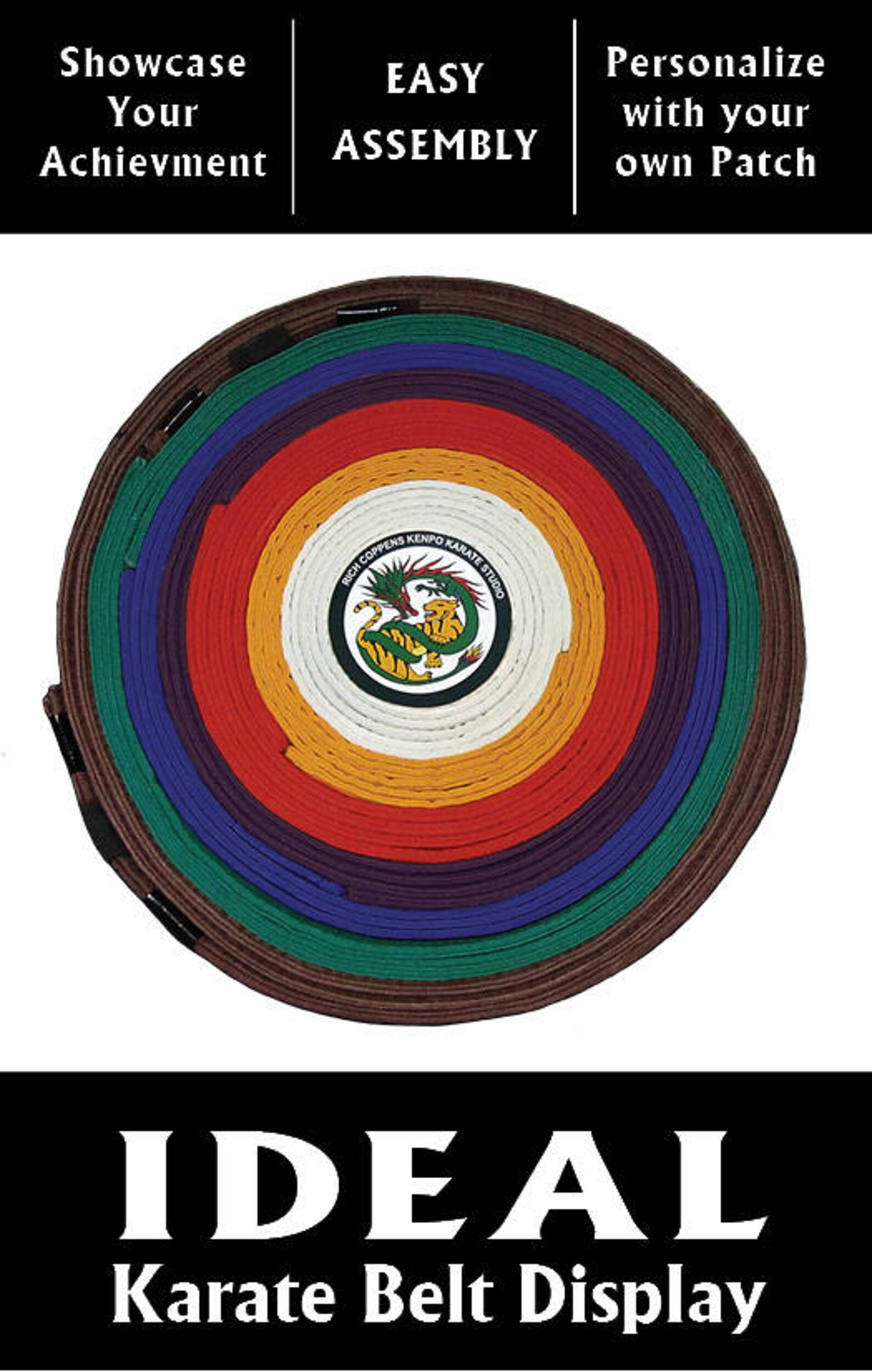 Ideal Karate Belt Display. Showcase Your Belts With This Etsy