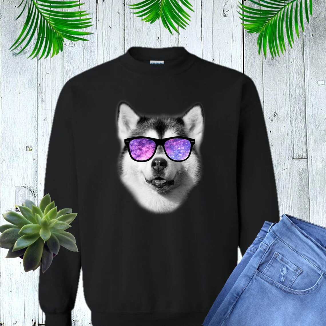 Husky Sweater Siberian Husky Sweatshirt for Women Men & Kids Etsy