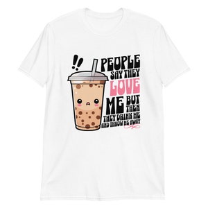 Trágico Bubble Tea: Camiseta de amor y traición