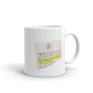 Our Night&#39;s Work Might be a Serious One Sherlock Holmes Quote Mug