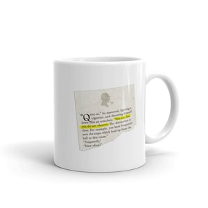 You See, but You Do Not Observe Sherlock Holmes Mug