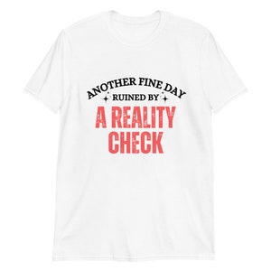Reality Reveal: A Humorous Hurdle T-Shirt