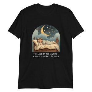 Vintage Dreamer 19th Century Girl Asleep T-Shirt