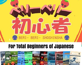 Beri- Beri- Shoshinsha Digital Bundle of eBooks for Absolute Beginners of Japanese [eBooks + Sound Files]