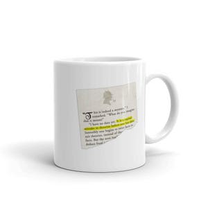 It is a Capital Mistake to Theorize Before one has Data Sherlock Holmes Mug