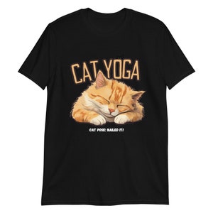 Camiseta de dominio de yoga para gatos