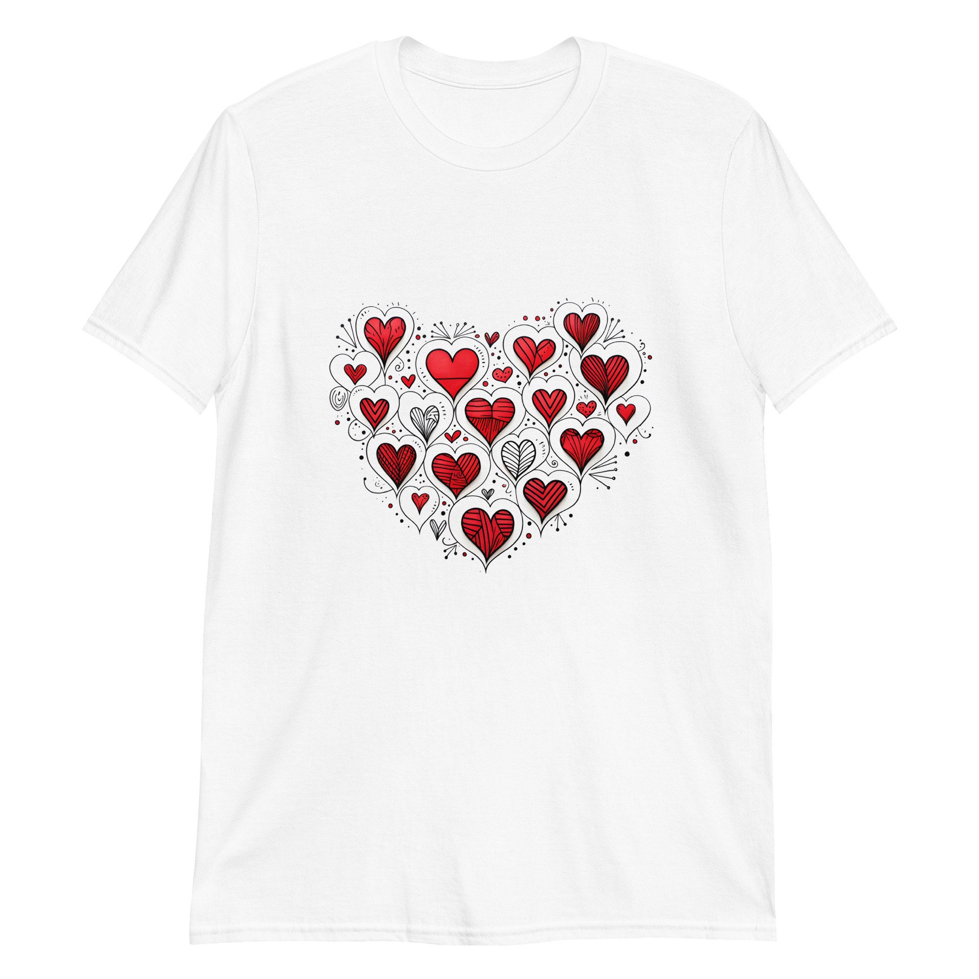 トップス the virgins heart logo T shirts white Andersson Bell Heart Kelly Logo T-Shirt | Off White | SVD