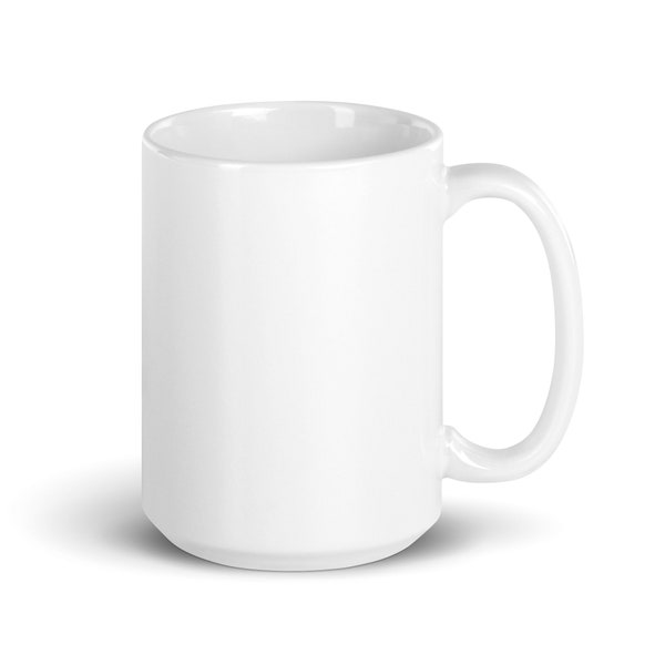 In a World of Scarcity, be Abundance White Mug