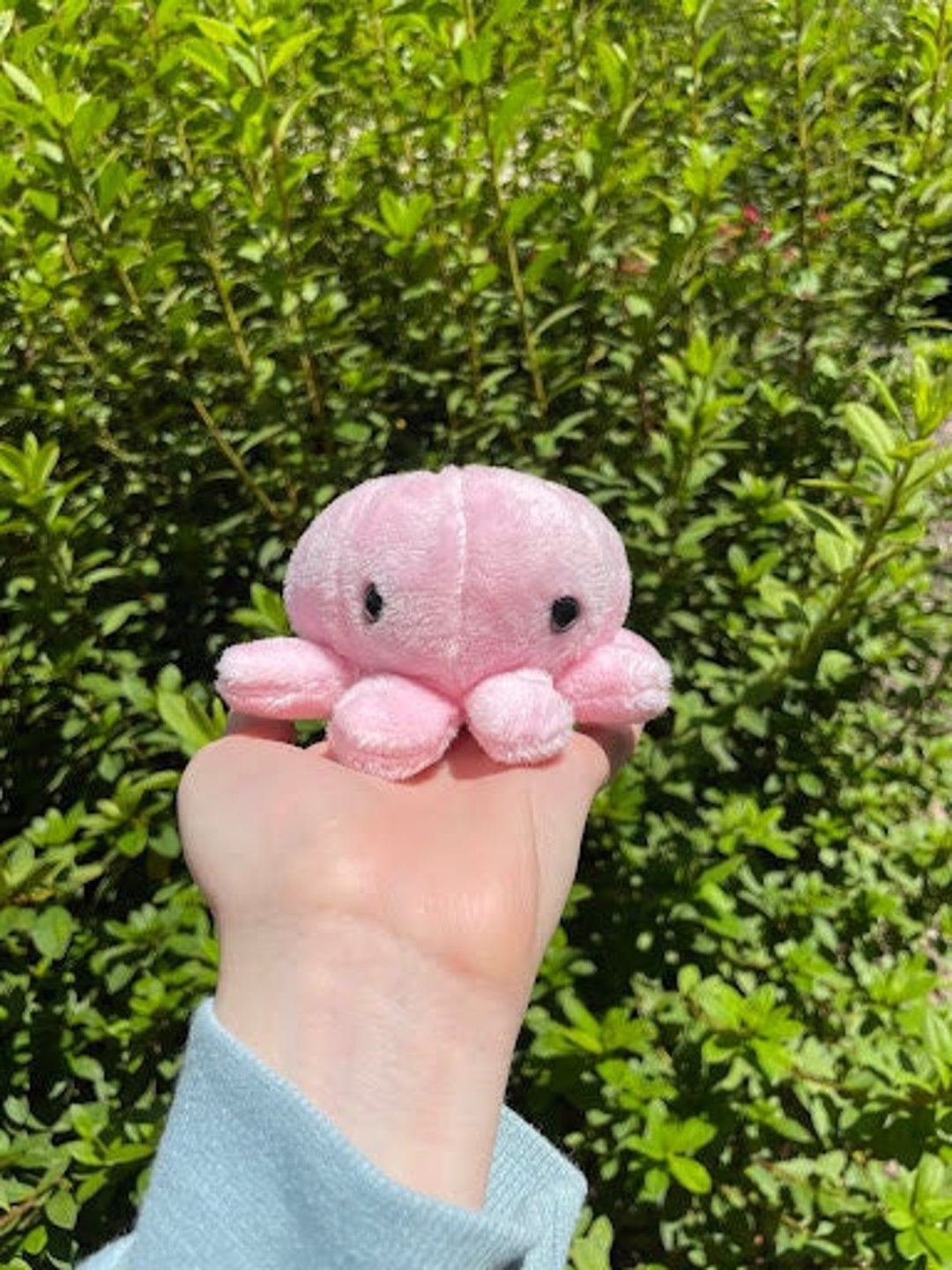 Kawaii Pink Octopus Plush - Etsy