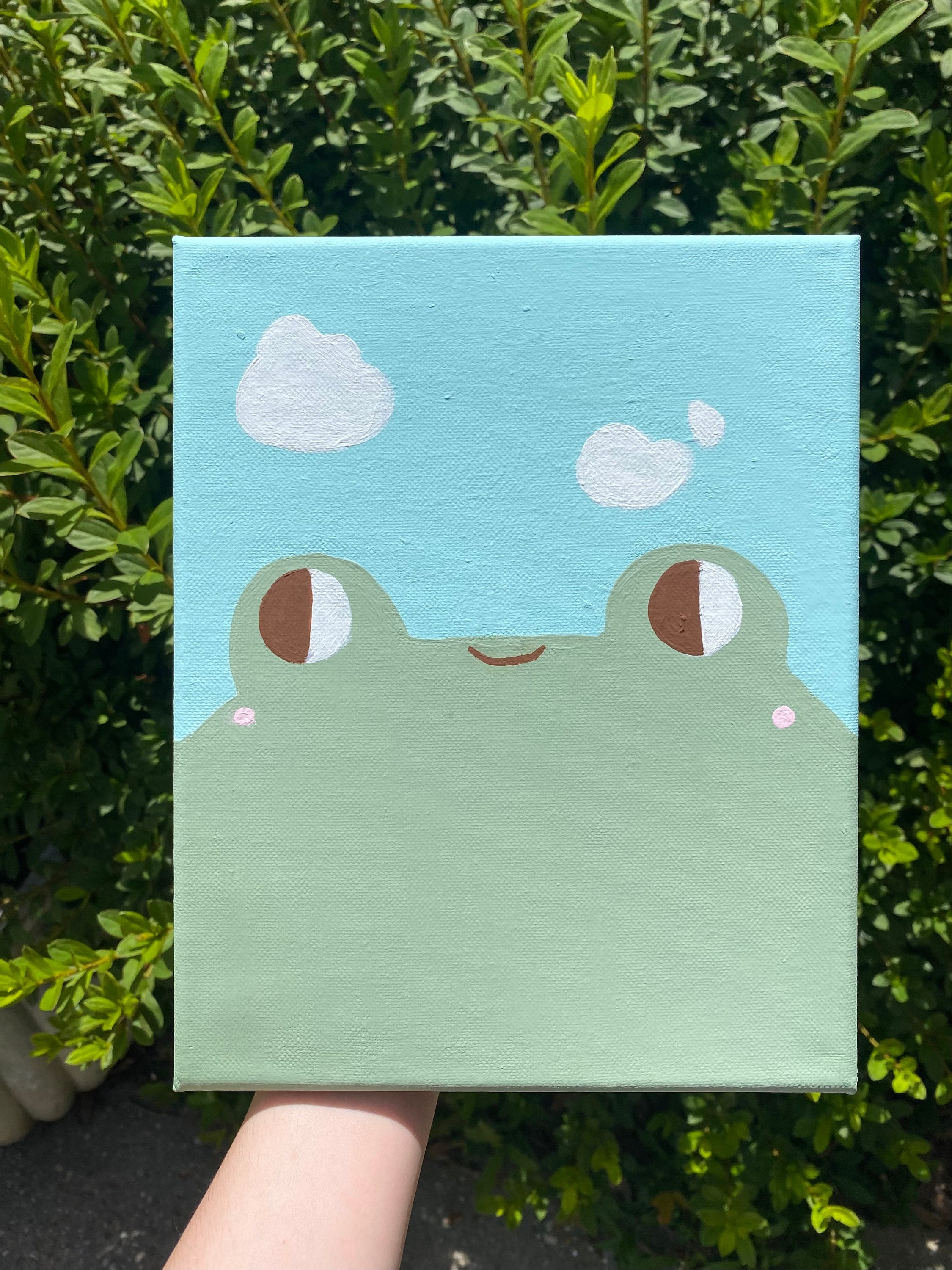 Cute Frog Painting Cute Frog Painting