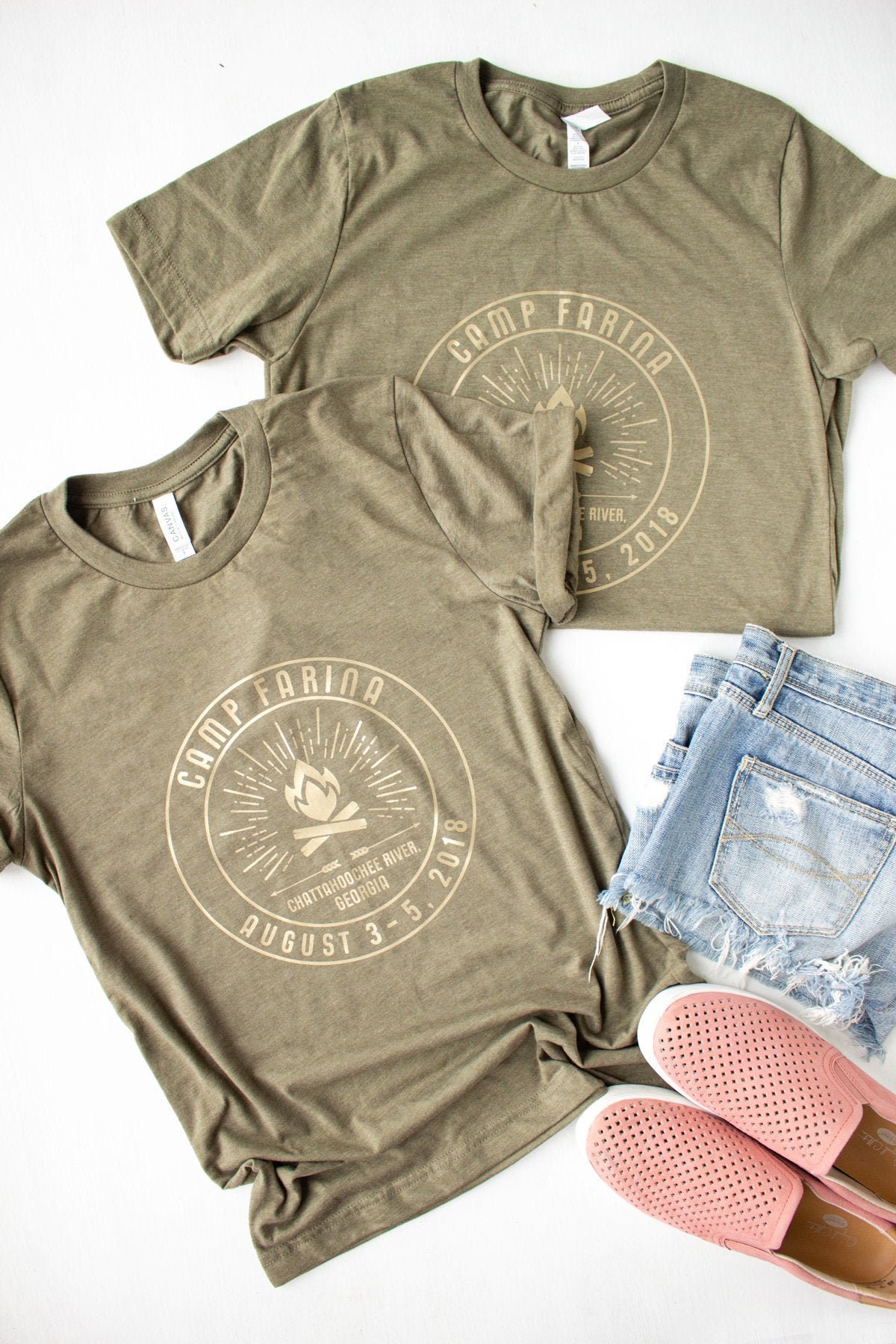 Bachelorette Party Camping T Shirt Camp 