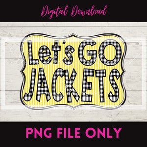 Jackets Mascot School Spirit PNG download for sublimation digital art for shirt design