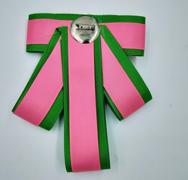 Beautiful Pink and Green Brooch Etsy