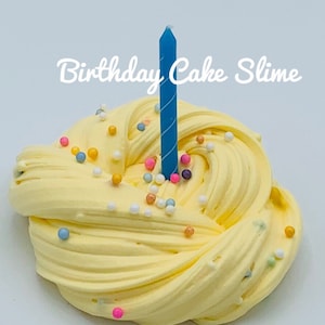 Birthday Cake Slime