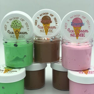 Ice Cream Slime Party Favors Pack (6 Pack)