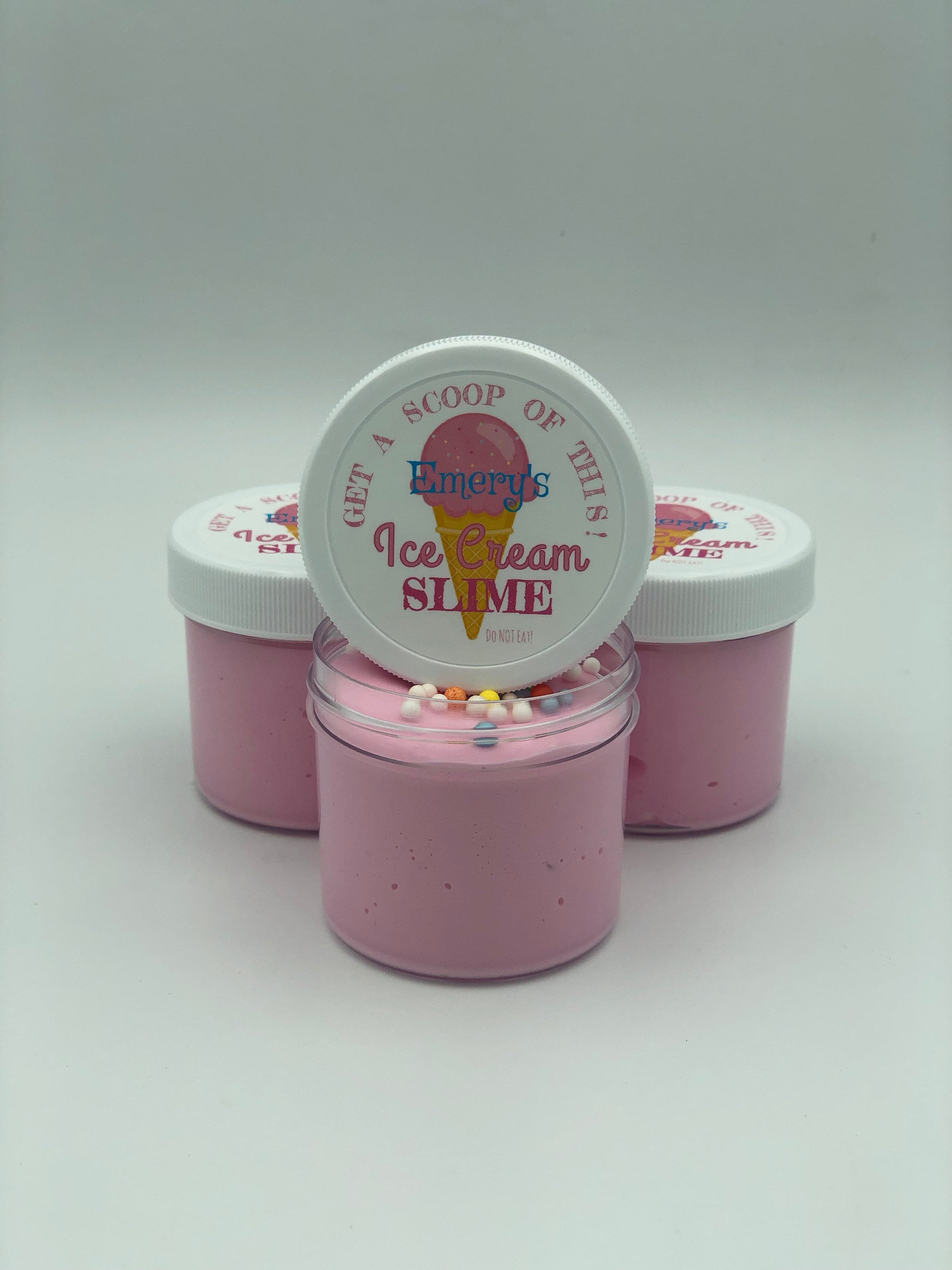 Ice Cream Slime Kit - Ice Cream Party Favors DIY Slime for Girls - Mini Ice  Cream Set