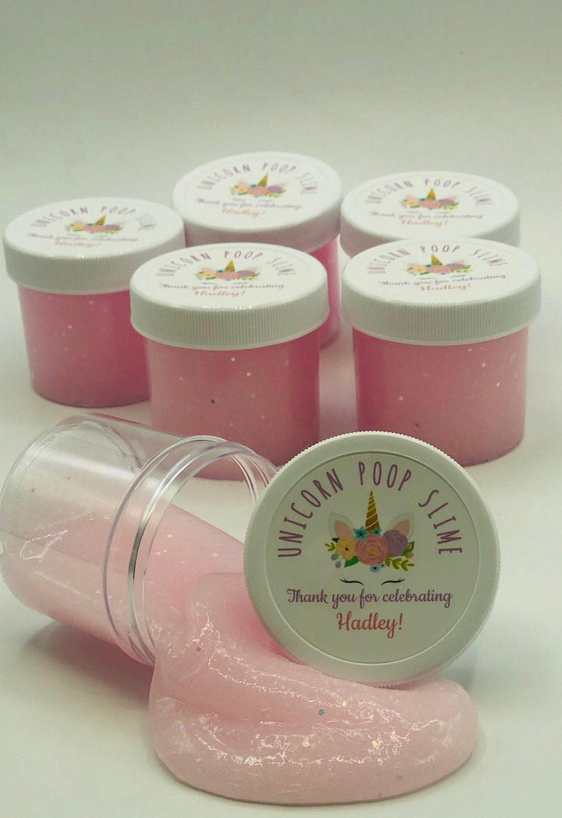 Tini Slime Unicorn Poop Party Favor Pack