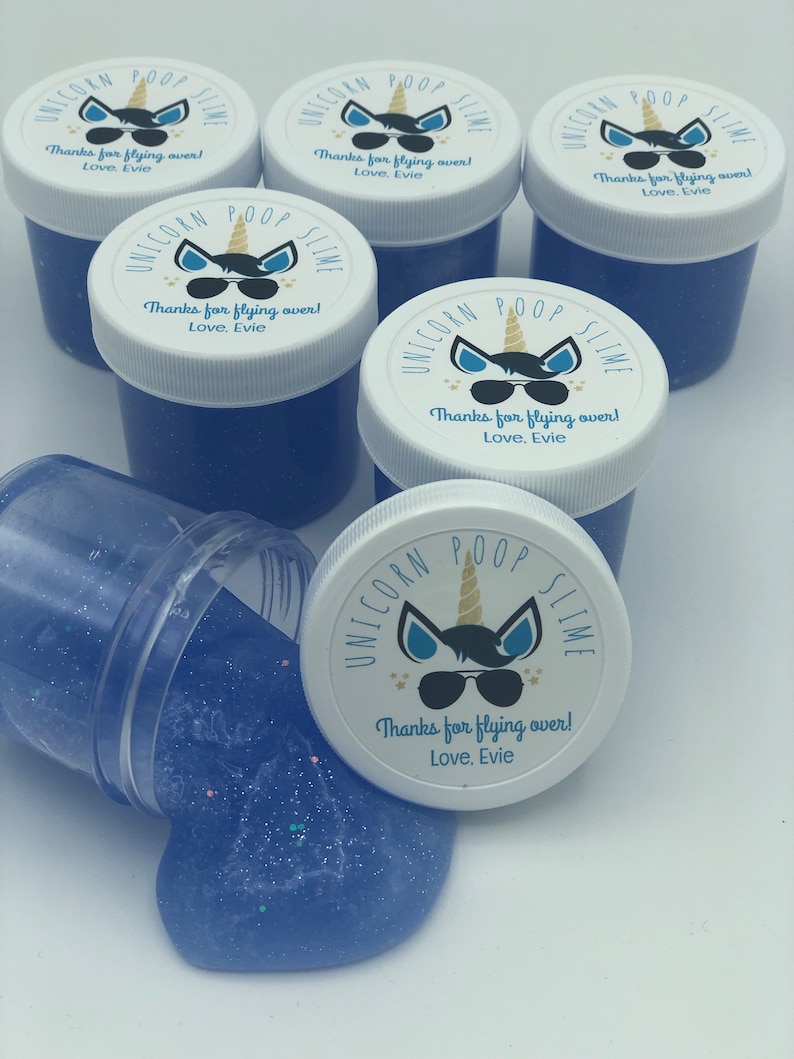 Tini Slime Unicorn Poop Party Favor Pack
