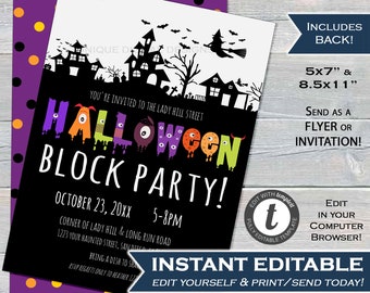 costume party invite etsy