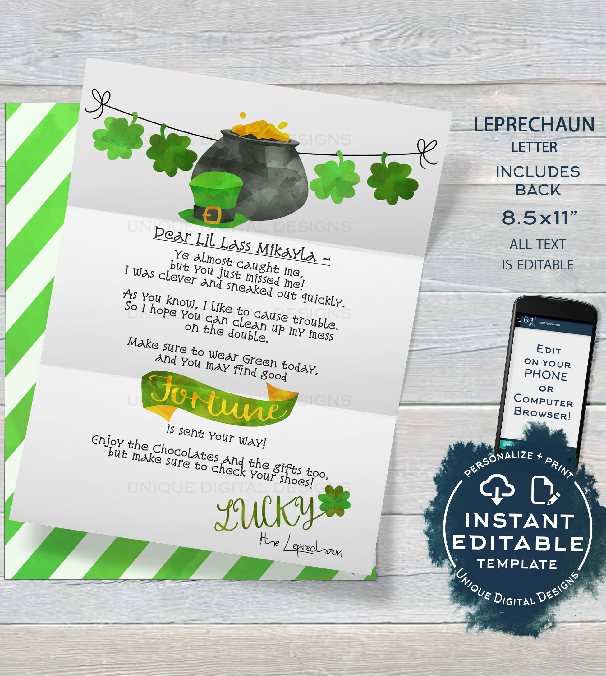 leprechaun-letter-editable-st-patrick-s-day-note-lucky-irish-leprechaun-trap-message-diy-personalized-printable-custom-instant-access-etsy